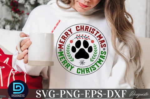 Merry christmas, Mega Christmas Dog SVG Bundle SVG DESIGNISTIC 