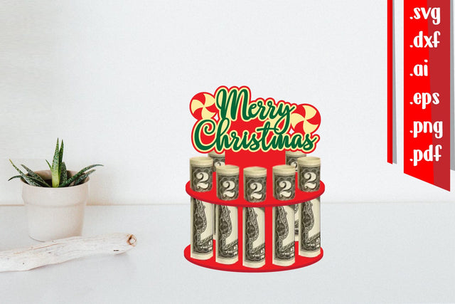Merry Christmas Money Cake 2 SVG zafrans studio 