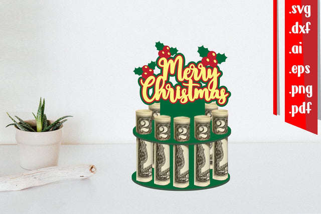 Merry Christmas Money Cake 3 3D Paper zafrans studio 