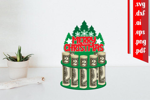 Merry Christmas Money Cake 3D Paper zafrans studio 
