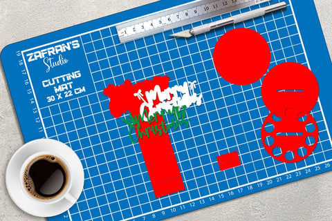 Merry Christmas Money Cake 4 3D Paper zafrans studio 