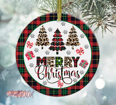 Merry Christmas Ornament Png, Round Christmas Ornament, PNG Instant Download, Xmas Ornament Sublimation Designs Downloads Sublimation CaldwellArt 