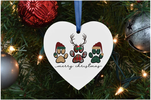 Merry Christmas Paws Sublimation Sublimation Jagonath Roy 