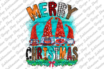 Merry Christmas Png, Christmas Gnomes Png, Christmas Sublimation, Gnomes Png, New Year Png, Sublimation Designs Download, Digital Download Sublimation SublimationDesignShop 