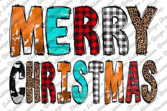 Merry Christmas Png, Christmas Sublimation, Christmas Png, Leopard Cowhide Png, New Year Png, Sublimation Designs Download, Digital Download Sublimation SublimationDesignShop 