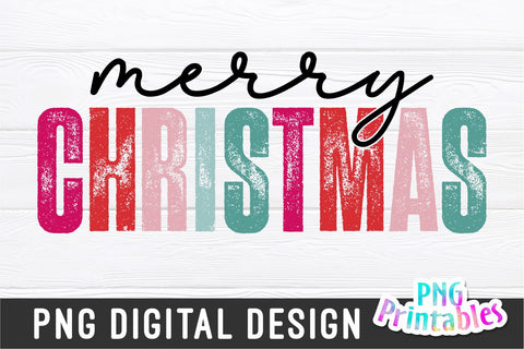 Merry Christmas png - Christmas Sublimation - png Print File For Sublimation Or Print - Digital Download Sublimation Svg Cuttables 