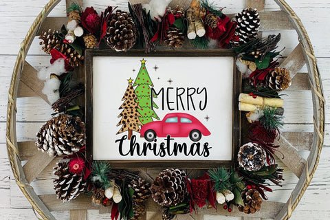 Merry Christmas PNG Sublimation Design Sublimation CraftLabSVG 