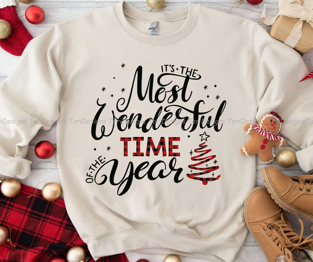 Merry Christmas PNG Sublimation Design Sublimation ToriDesigns 