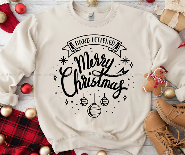 Merry Christmas PNG Sublimation Design Sublimation ToriDesigns 