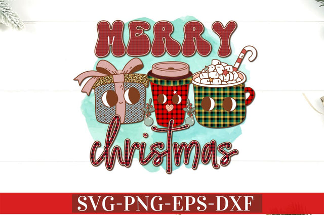 Merry Christmas PNG Sublimation DESIGNISTIC 