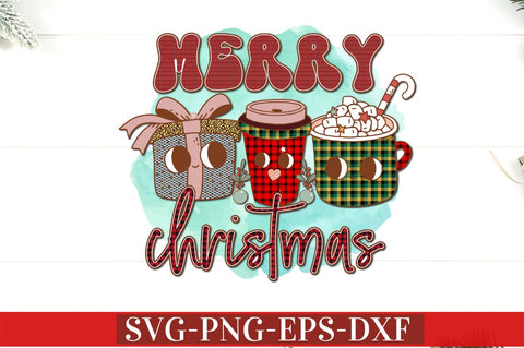 Merry Christmas PNG Sublimation DESIGNISTIC 