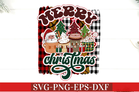Merry Christmas PNG Sublimation DESIGNISTIC 
