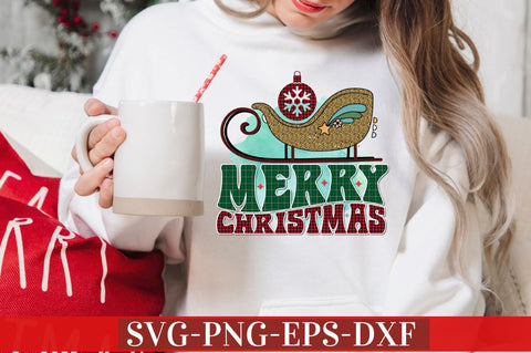 Merry Christmas PNG Sublimation DESIGNISTIC 