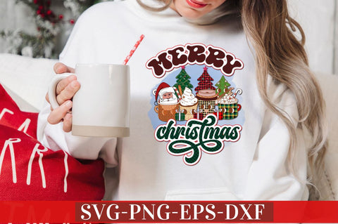 Merry Christmas PNG Sublimation DESIGNISTIC 