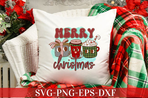 Merry Christmas PNG Sublimation DESIGNISTIC 