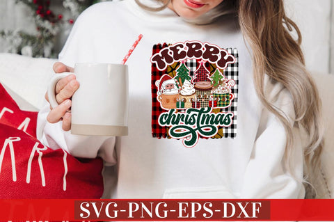 Merry Christmas PNG Sublimation DESIGNISTIC 