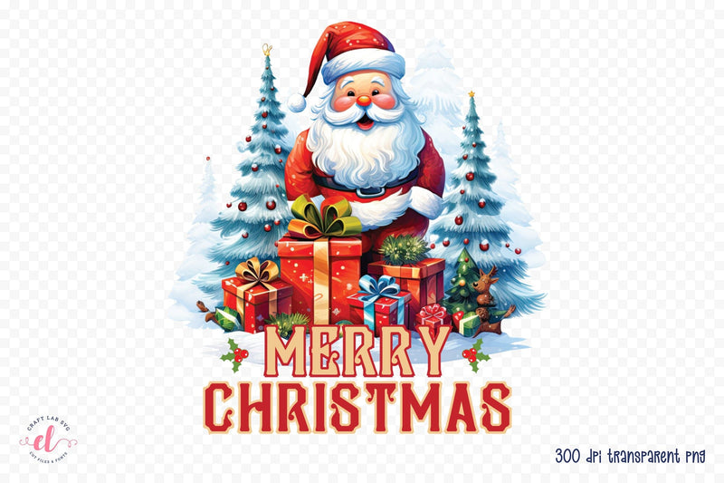 Merry Christmas PNG Sublimation Sublimation CraftLabSVG 