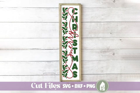 Merry Christmas Porch Sign SVG SVG LilleJuniper 