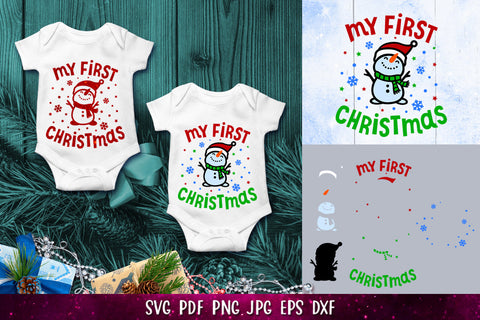 Merry Christmas Quote Bundle SVG | Christmas Round Sign SVG SVG goodfox86 