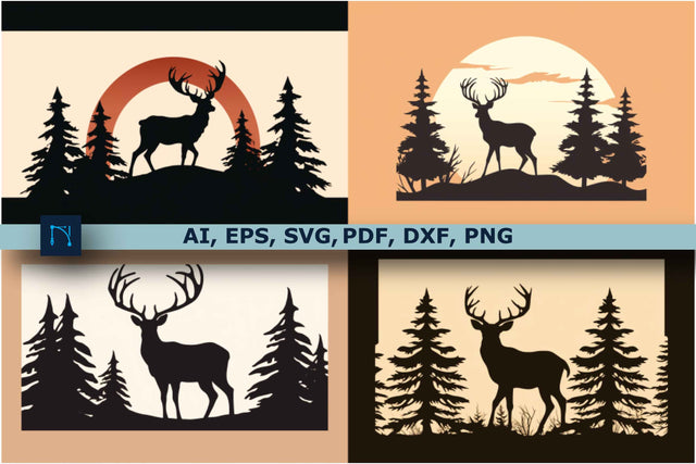 Merry Christmas Reindeer SVG Bundl SVG MD JOYNAL ABDIN 