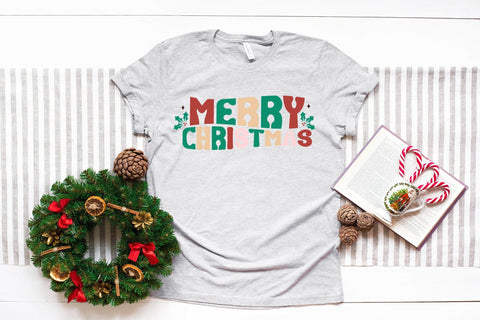Merry Christmas, Retro Christmas SVG SVG CraftLabSVG 