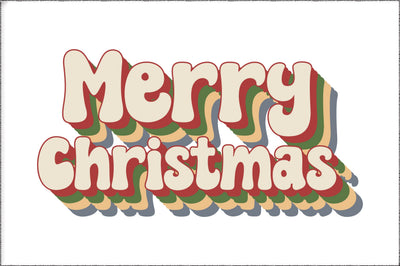 Merry Christmas Retro Sublimation Sublimation Jagonath Roy 