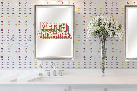 Merry Christmas Retro Sublimation Sublimation Jagonath Roy 