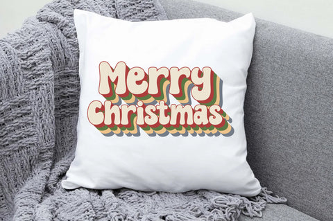 Merry Christmas Retro Sublimation Sublimation Jagonath Roy 