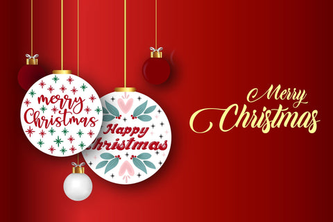 Merry Christmas Round Design Bundle SVG Rupkotha 