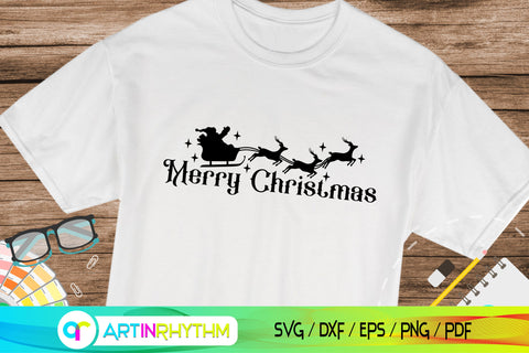 Merry Christmas, Santa Claus SVG Artinrhythm shop 