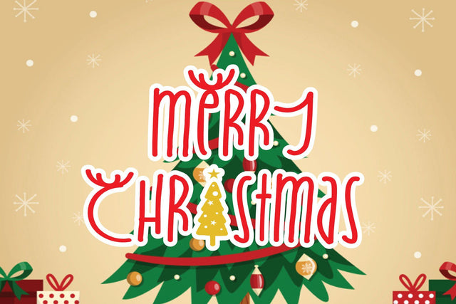 Merry Christmas Santa Font goodigital_13 