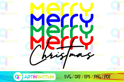 Merry Christmas shirt svg SVG Artinrhythm shop 