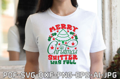 Merry Christmas Shitter was Full SVG farhad farhad 