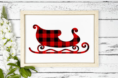 Merry christmas sleigh SVG Design SVG Regulrcrative 
