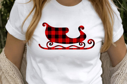 Merry christmas sleigh SVG Design SVG Regulrcrative 