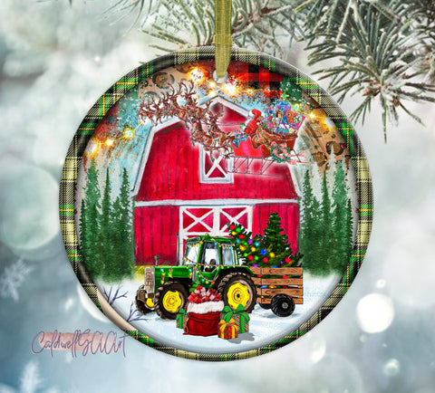 Merry Christmas Small Town Ornament Png Sublimation Design, Merry Christmas Png, Christmas Ornament Png, Ornament Png, Digital Download Sublimation CaldwellArt 