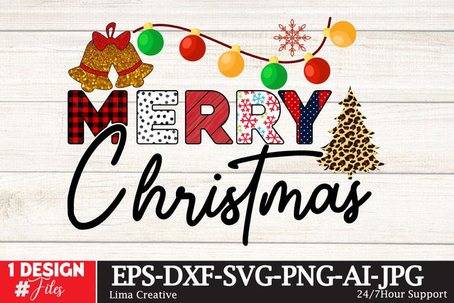 Merry Christmas Sublimation Design Sublimation Insomnia Std 