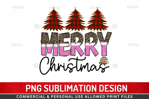 Merry Christmas Sublimation Design Sublimation Regulrcrative 
