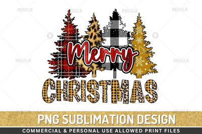 Merry Christmas Sublimation Design Sublimation Regulrcrative 