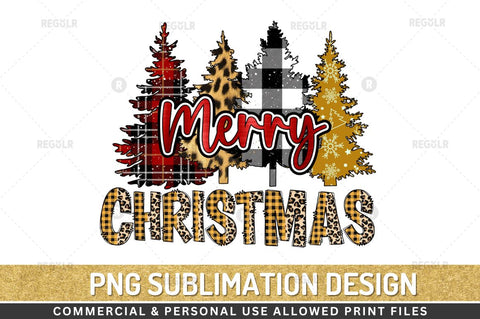 Merry Christmas Sublimation Design Sublimation Regulrcrative 