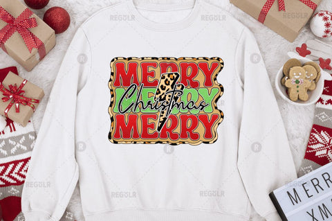 Merry christmas Sublimation Design Sublimation Regulrcrative 