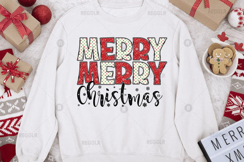 Merry Christmas Sublimation Design Sublimation Regulrcrative 