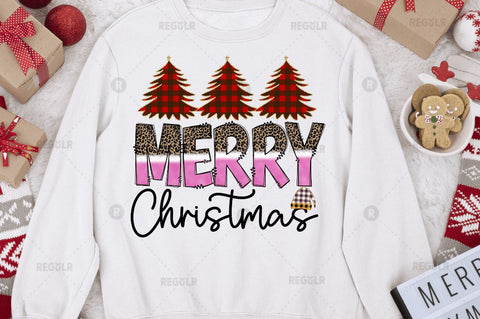 Merry Christmas Sublimation Design Sublimation Regulrcrative 
