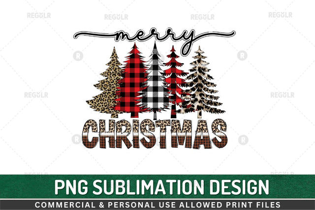 Merry Christmas Sublimation Design Sublimation Regulrcrative 