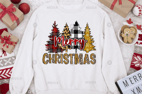 Merry Christmas Sublimation Design Sublimation Regulrcrative 