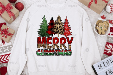 Merry Christmas Sublimation Design Sublimation Regulrcrative 