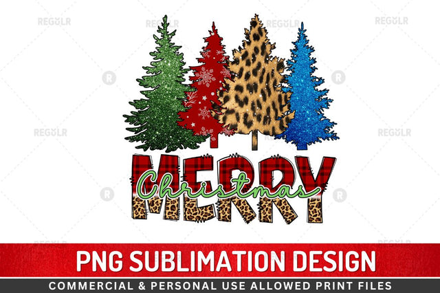 Merry Christmas Sublimation Design Sublimation Regulrcrative 