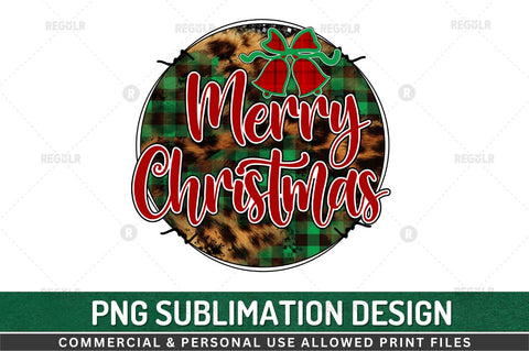 Merry Christmas Sublimation Design Sublimation Regulrcrative 