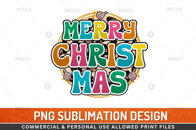 Merry christmas Sublimation Design Sublimation Regulrcrative 