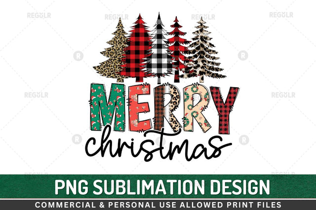 Merry christmas Sublimation Design Sublimation Regulrcrative 